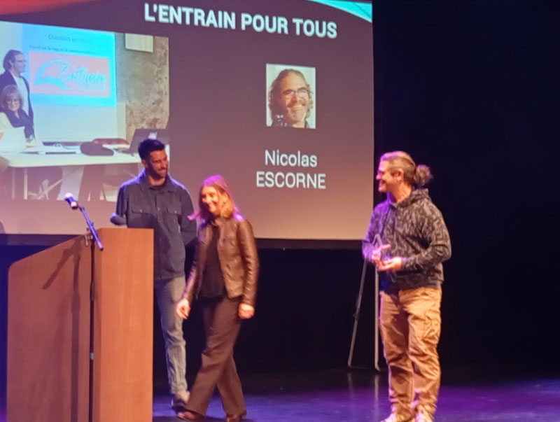 L'Entrain Pour Tous récompense ville Eysines